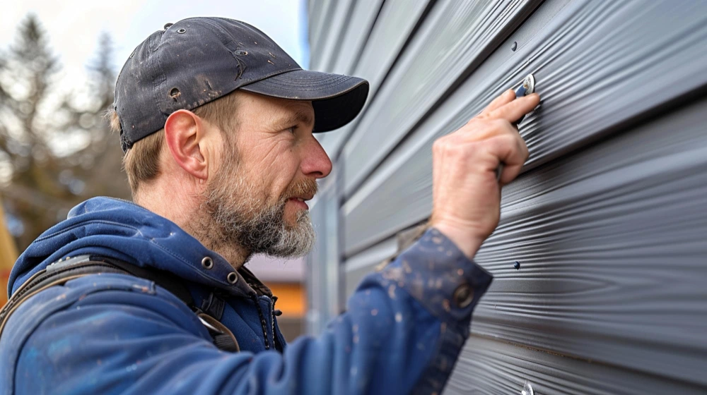 Garage Door Panel Repair