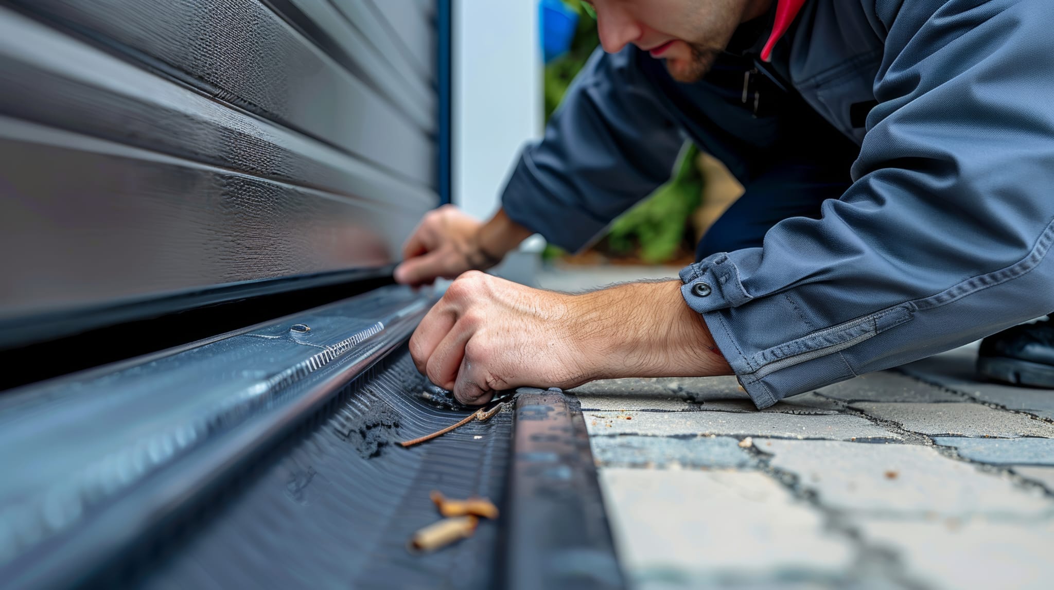 Garage Door Bottom Panel Replacement