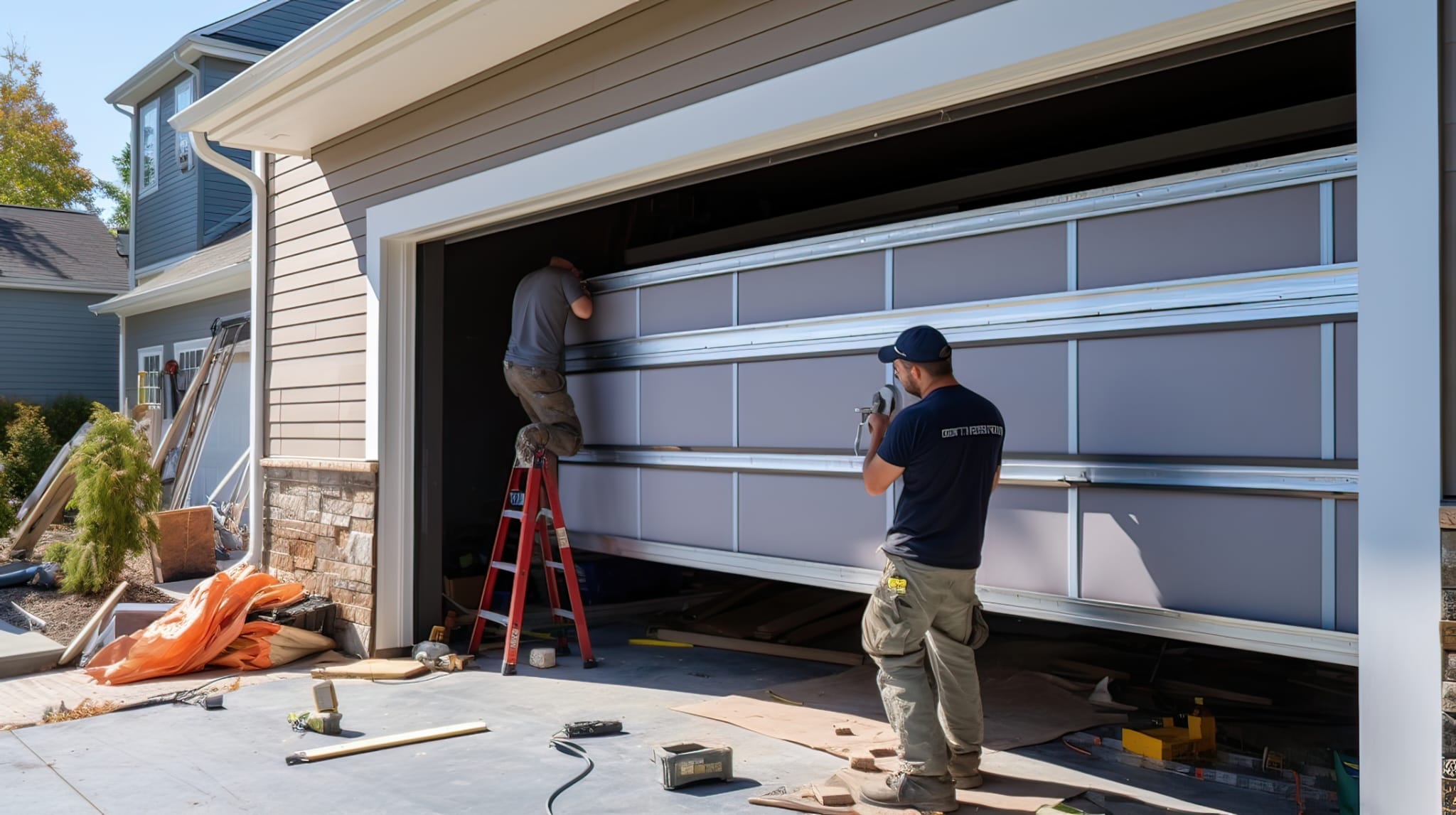 Garage door repair professionals
